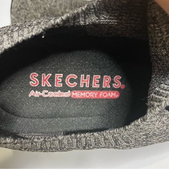 Skechers‎ gray knit sneakers size 8 air cooled memory foam - Picture 7 of 8